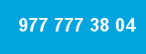 977 777 38 04 977 777 38 04